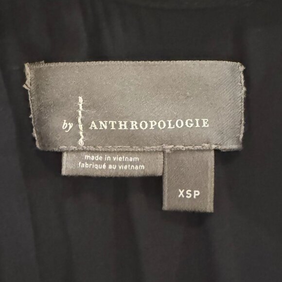 Anthropologie's Somerset Maxi Dress - The Lumensilk Edition Black Size XSP - Picture 6 of 8